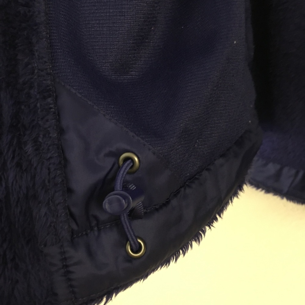 The North Face Fleece Full Zip Sweatshirt Medium Purple Fuzzy Casual Coz… - Picture 8 of 9